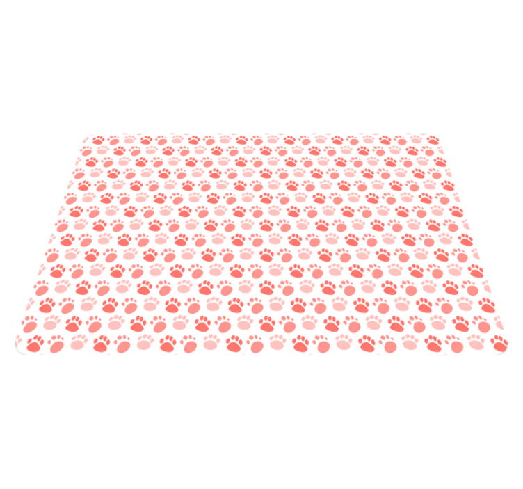 Gyvūnų vinilo kilimėlis šunų pėdų atspaudams - „Tenstickers“