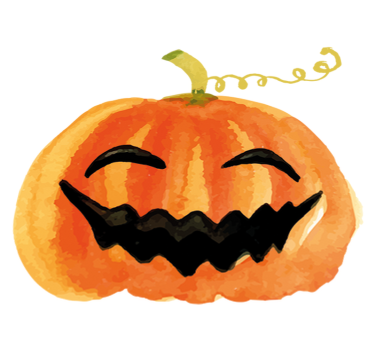 Halloween kilimėlis laimingas moliūgas - „Tenstickers“