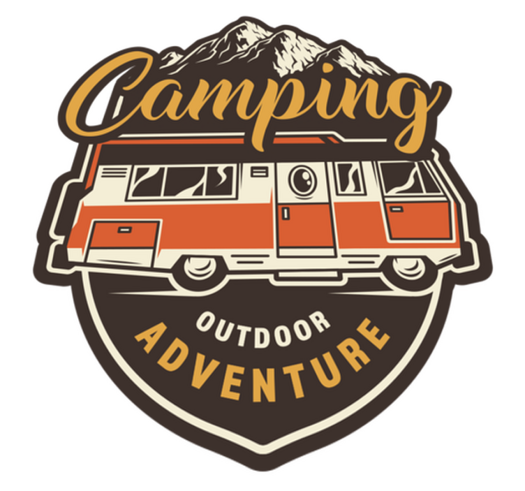 Gėlių rašto kilimėlis kemperių nuotykiams - „Tenstickers“