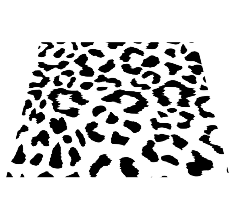 Gyvūnų spaudos vinilo kilimėlis leopardų raštu - „Tenstickers“