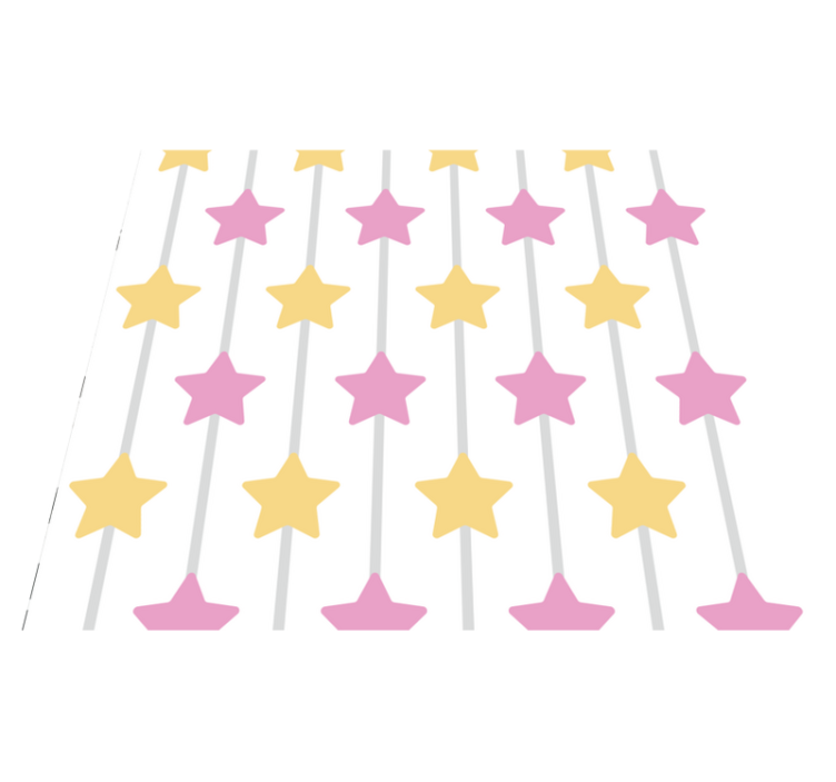 Žvaigždžių vinilinis kilimėlis nuostabus saldumas - „Tenstickers“