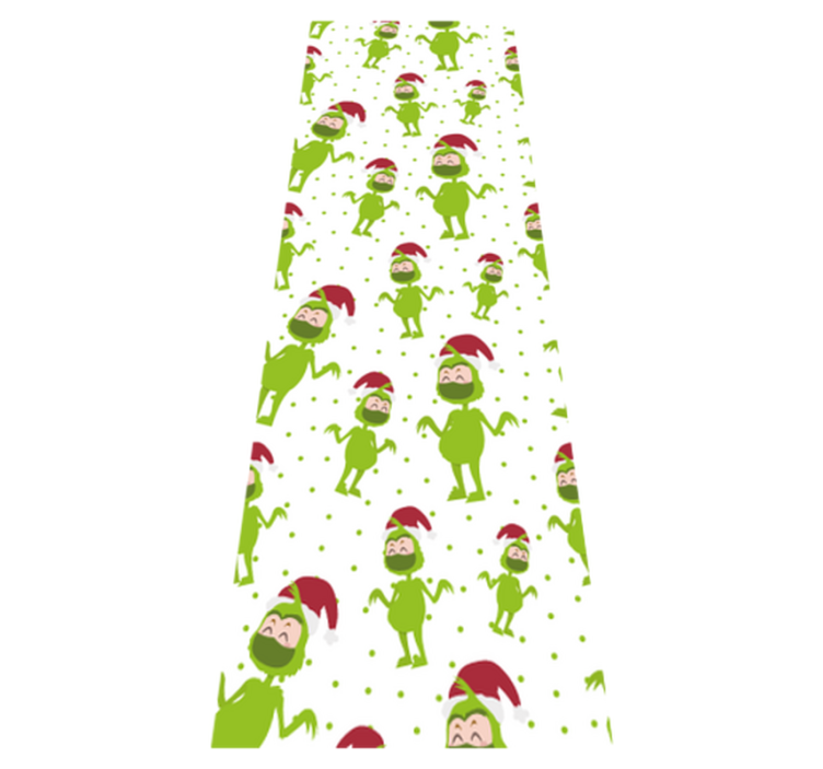 Kalėdinis kilimėlis su kauke „linksmų kalėdų“ - „Tenstickers“