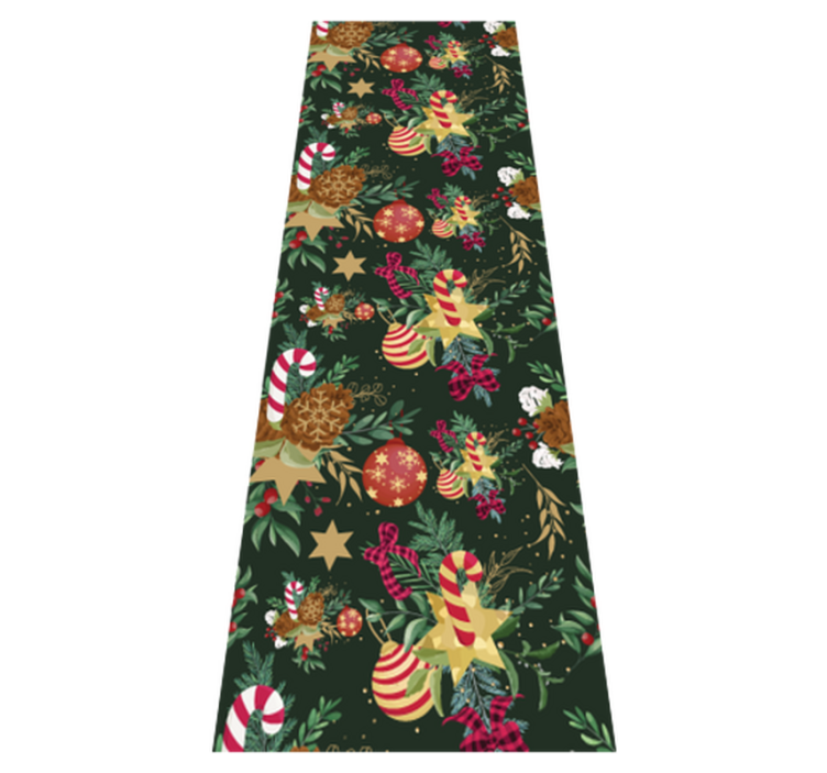 Kalėdinis kilimėlis su šakomis dekoracijoms - „Tenstickers“