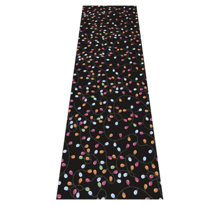 Kalėdinis kilimėlis sušalusių Šviesų dekoracijos - „Tenstickers“