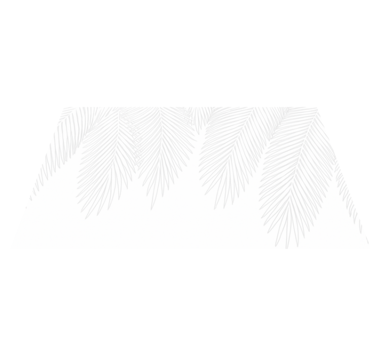 Vinilo kilimėlis miegamajam neutralus palm - „Tenstickers“