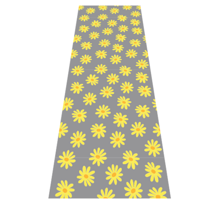 Vinilo kilimėlis miegamajam pantone calendula - „Tenstickers“