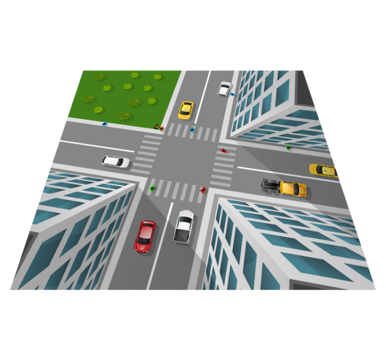 Stulbinantis 3d kryžminio vinilo kilimas - „Tenstickers“