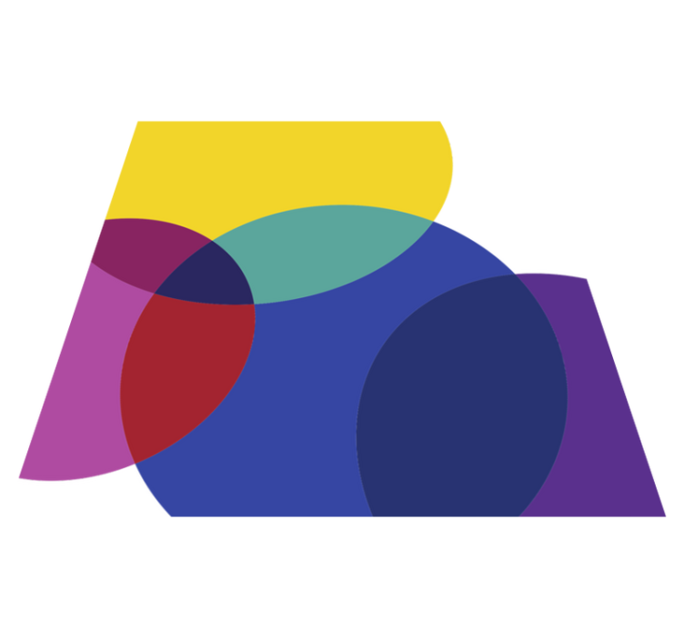 Geometrinis spalvingumas geometriniai kilimas - „Tenstickers“