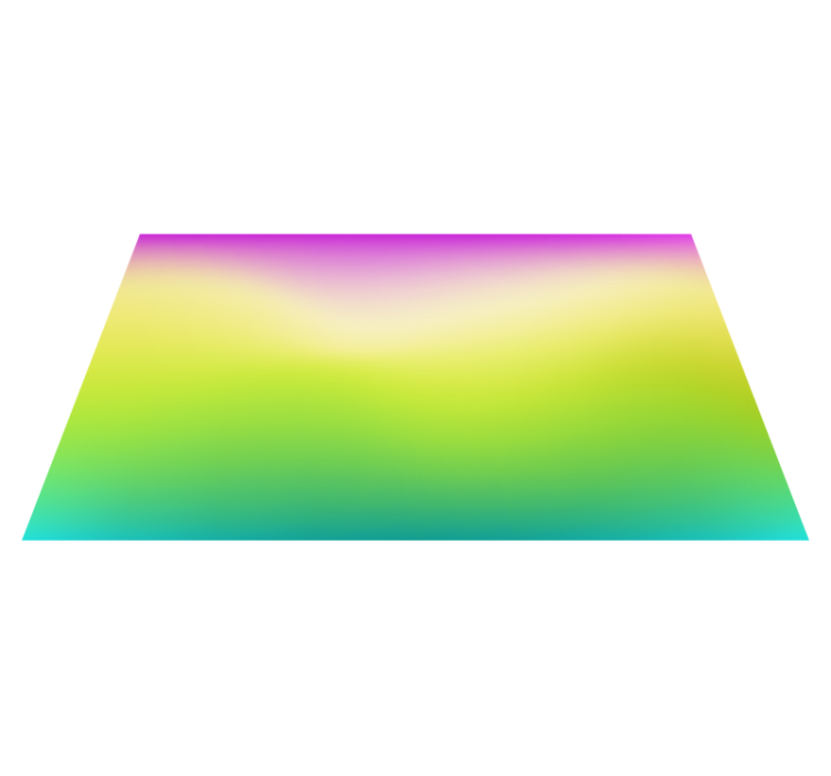 Spalvingas fluorescencinio spalvoto modernaus vinilo kilimėlis - „Tenstickers“