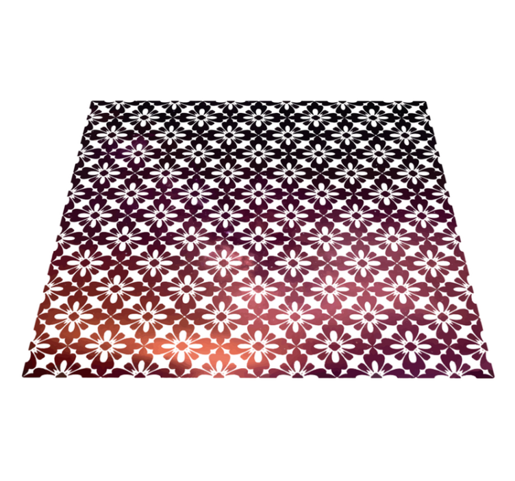 Dekoratyvinės gėlės floristinis vinilo kilimėlis - „Tenstickers“