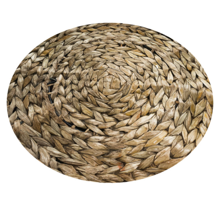 Apskritas austas tekstūrinis vinilinis kilima - „Tenstickers“