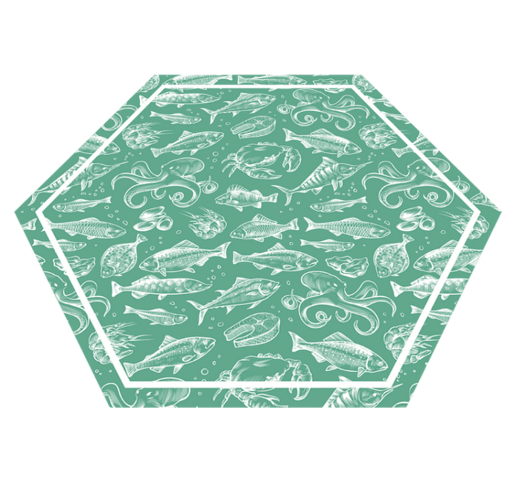 Vandens užkeikimas gyvūnų vinilo kilimėlis - „Tenstickers“