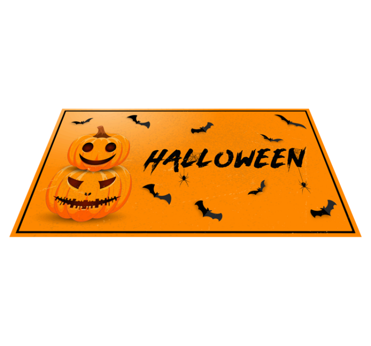 Helovino moliūgų šikšnosparnių halloween kilimėliai - „Tenstickers“