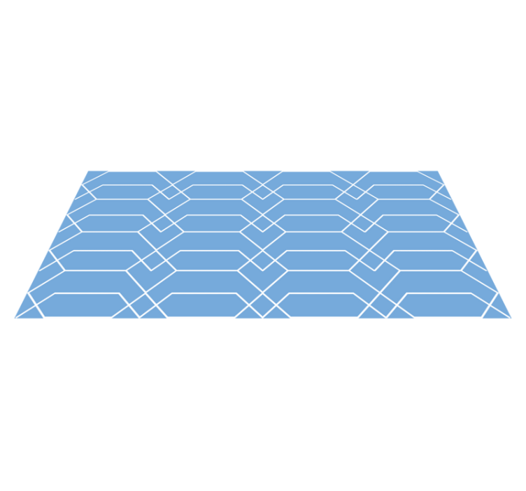 šešiakampės figūros geometriniai kilimai - „Tenstickers“