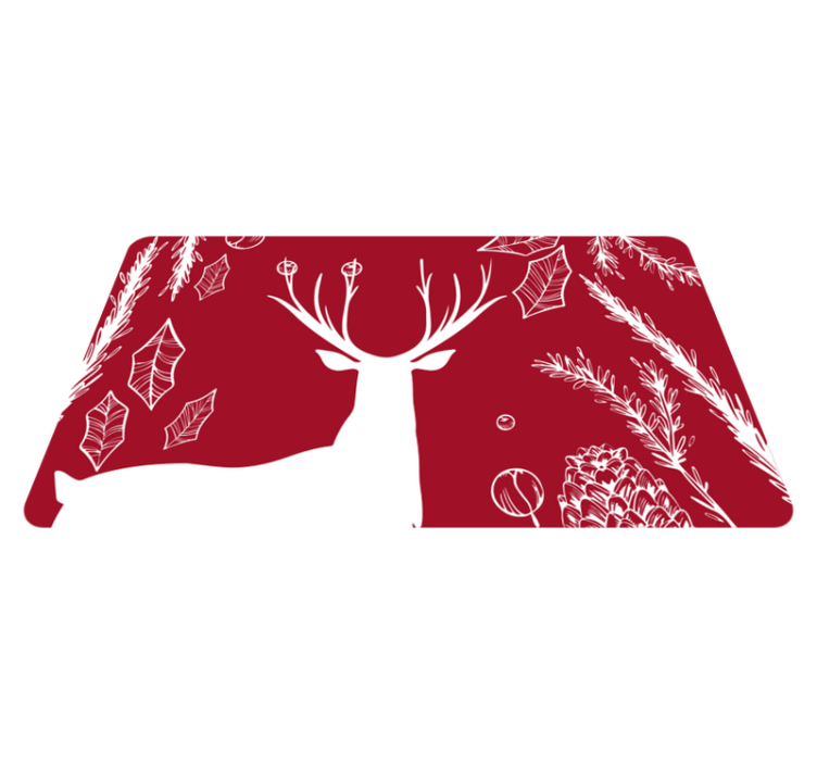 Gamtos įkvėpta iliustracija gyvūnų vinilo kilimėlis - „Tenstickers“