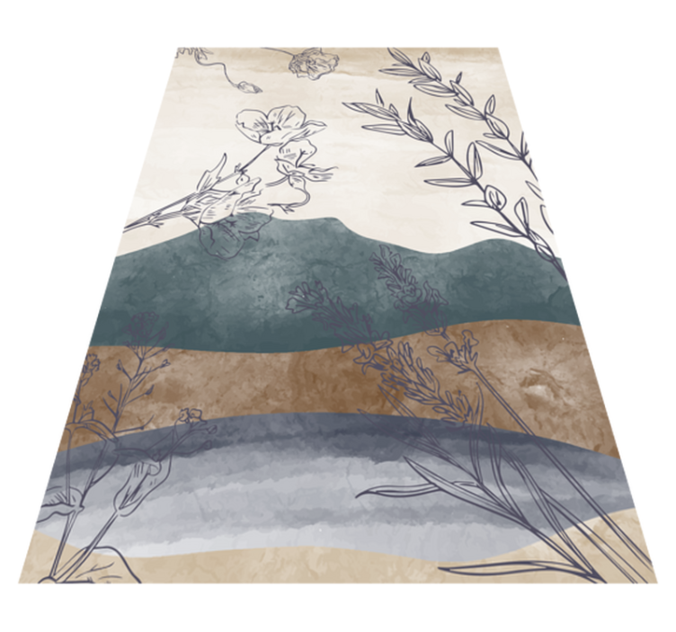 Dažytas gamtos gėlių kilimas - „Tenstickers“