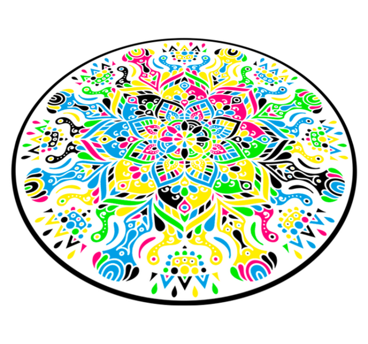 Energinga mandala mandala kilimėlis - „Tenstickers“