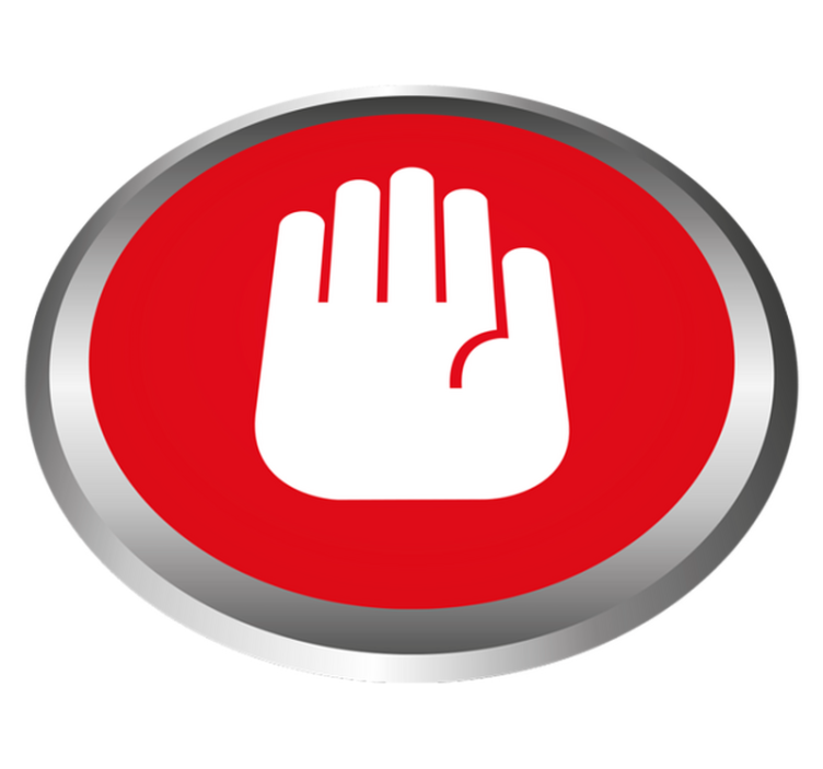 Stop signalo dekoras Marmurinis vinilo kilimas - „Tenstickers“