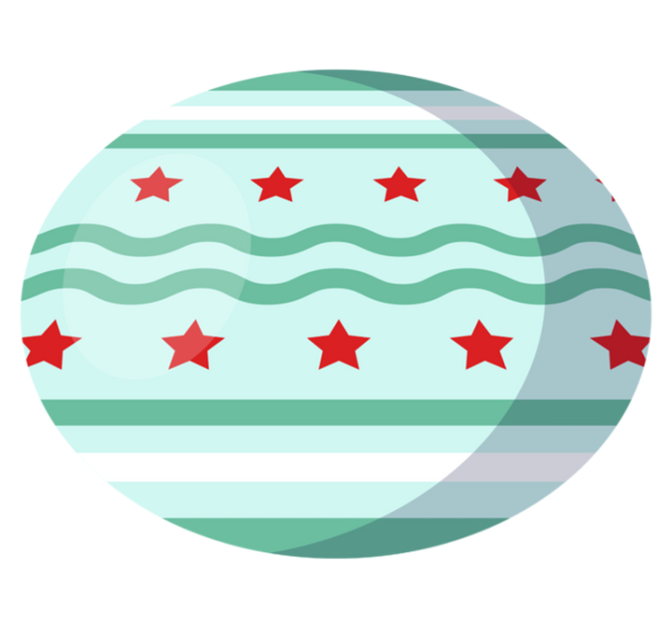 Dažytas kaladėlių eglutės kilimėlis - „Tenstickers“