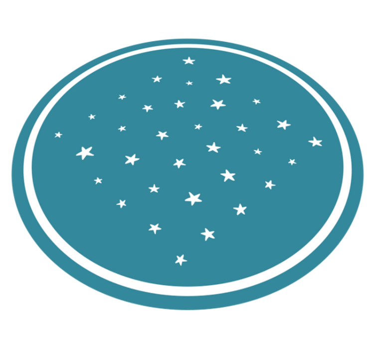 žvaigždžių motyvas žvaigždžių vinilinis kilimėlis - „Tenstickers“