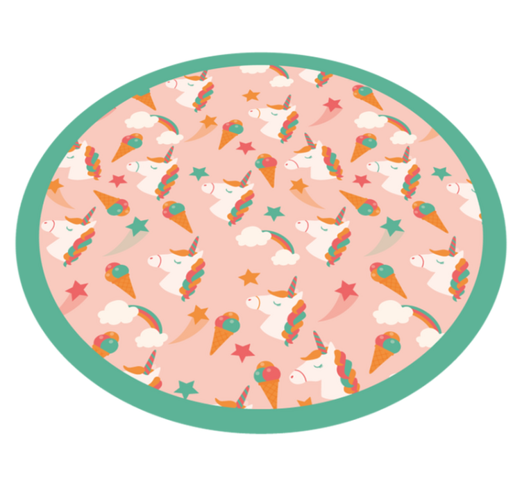 Vienaragis ir ledų rašto vinilo kilimas - „Tenstickers“