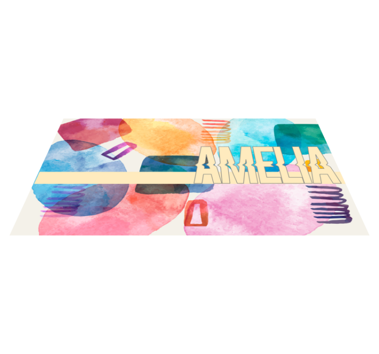 Pritaikytas pavadinimas vinyl kilimėlis su vardu - „Tenstickers“