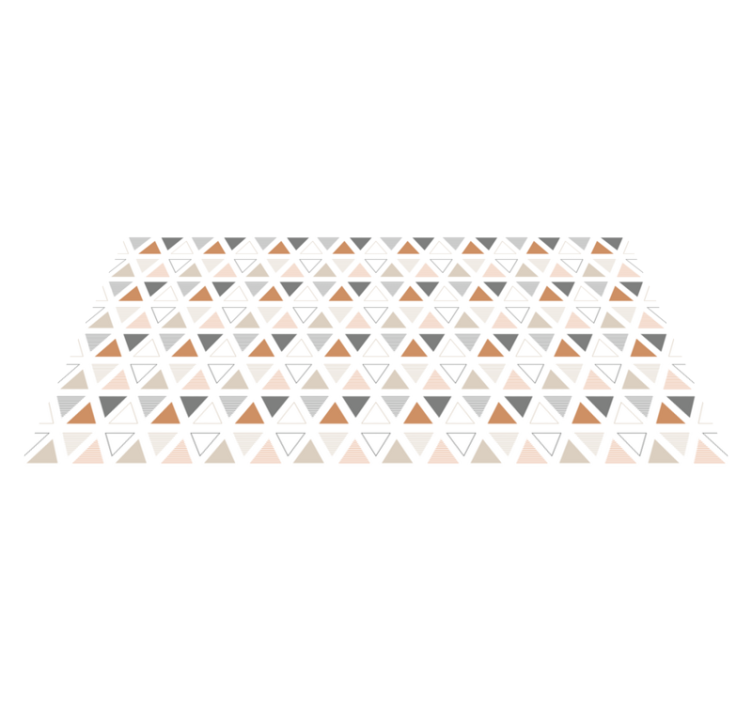 Trikampio formos raštas geometriniai kilimas - „Tenstickers“