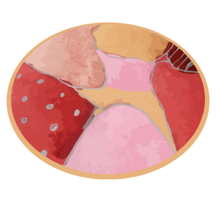 Ryškūs gėlių motyvai koridoriaus vinilinė kilimėlė - „Tenstickers“