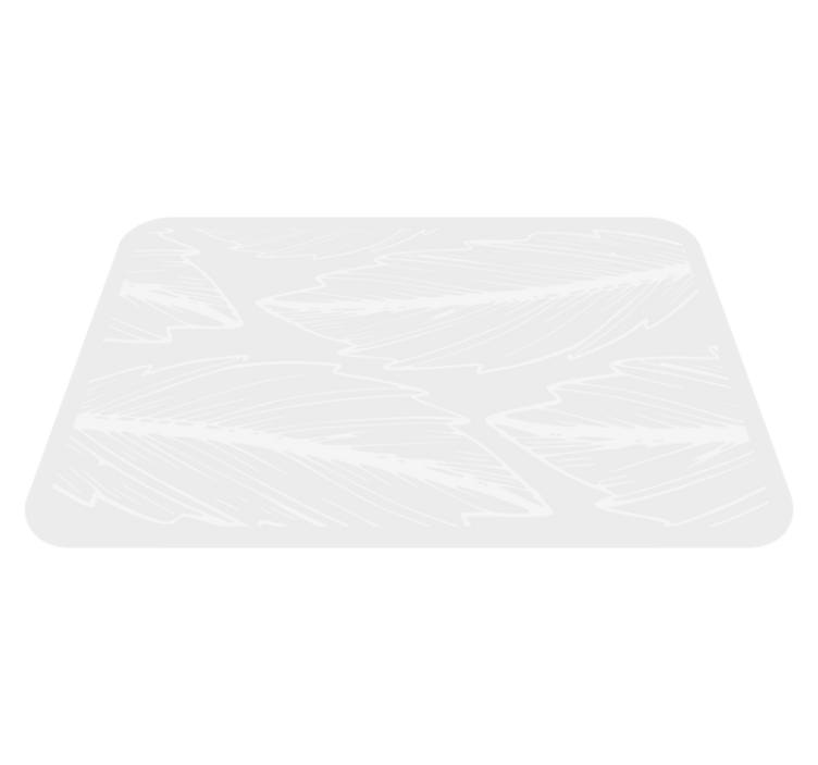 Plunksnų įspaudų raštas gamtos vinilinis kilimas - „Tenstickers“