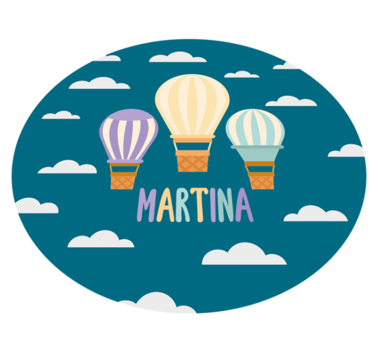 Oro balionai su pavadinimu vinilinis kilimėlis - „Tenstickers“