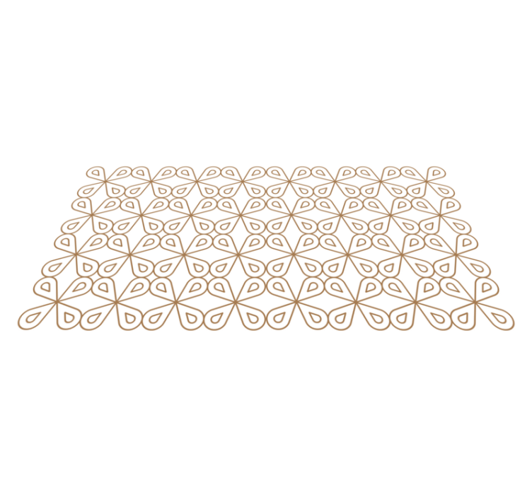 Vinyliniai kilimas su plytelių imitacija subtiliais lapais - „Tenstickers“