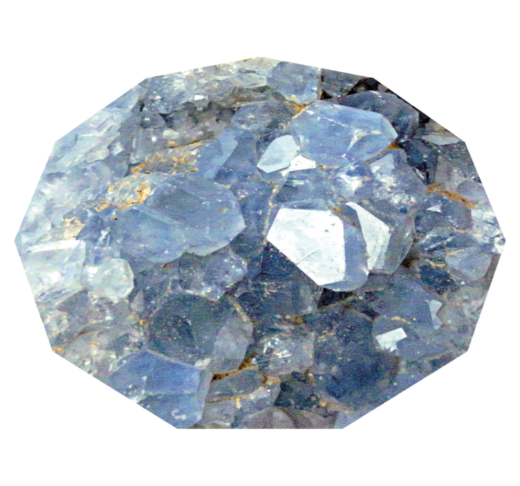 Ledyninių kristalų raštas vinilo kilimas - „Tenstickers“