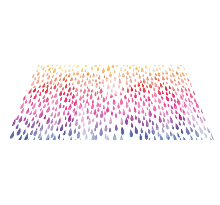 Lašelių raštas tekstūrinis vinilinis kilima - „Tenstickers“