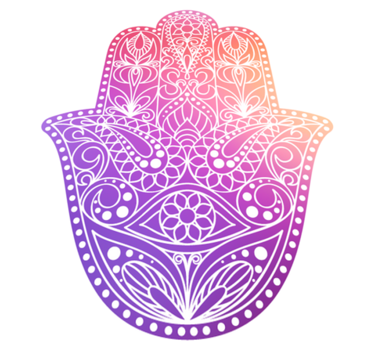 Mandalos rankų dizainas mandala kilimėlis - „Tenstickers“