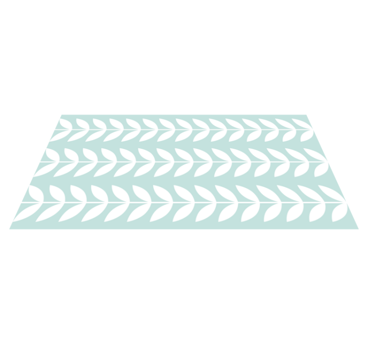 Lapinės žalios spalvos raštas gamtos vinilinis kilimas - „Tenstickers“