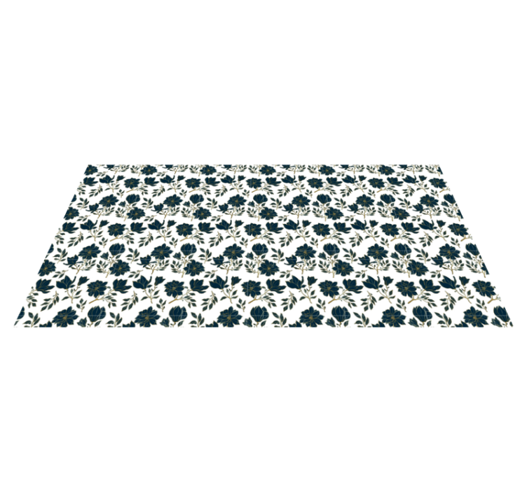 Gėlių rašto kilimėlis gėlių grožio dizainas - „Tenstickers“