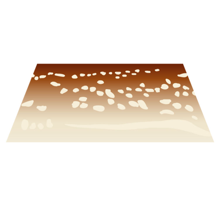 Elnio odos gyvūnų atspaudų vinilinis kilimas - „Tenstickers“