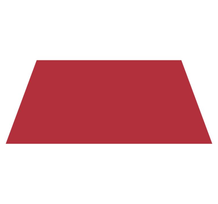 Raudonas stačiakampis modernus kilimas - „Tenstickers“