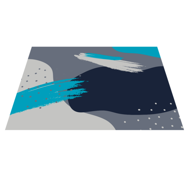 Abstraktus purslų modelis modernus vinilinis kilimas - „Tenstickers“