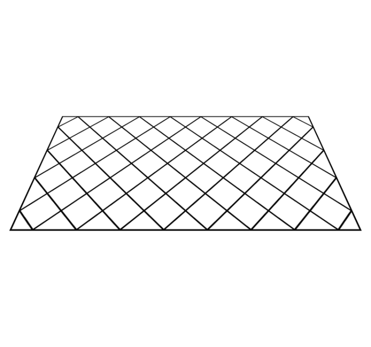 Elegantiški juodi raštai geometriniai kilimas - „Tenstickers“