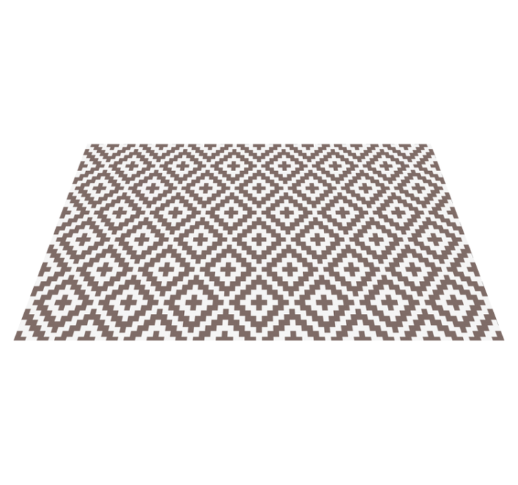 Paprasti langeliai iš grietinėlės mozaikinio vinilo kilimo - „Tenstickers“