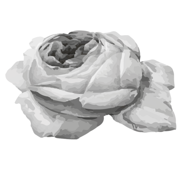 Rožių žiedas gėlių rašto kilimėlis - „Tenstickers“