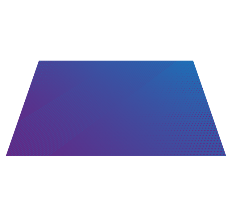 Gradiento mėlynas modelis modernus vinilinis kilimas - „Tenstickers“