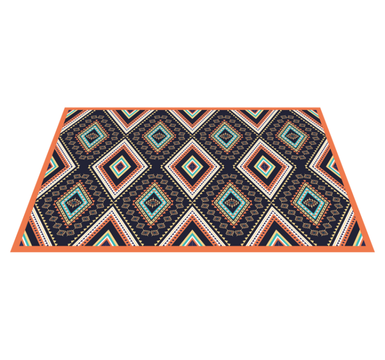 Geometrinis etninio rytietiško miegamojo kilimas - „Tenstickers“