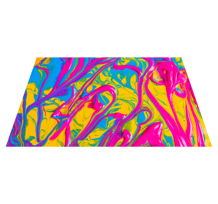 Ryškūs sūkuriniai raštai modernus vinilinis kilimas - „Tenstickers“