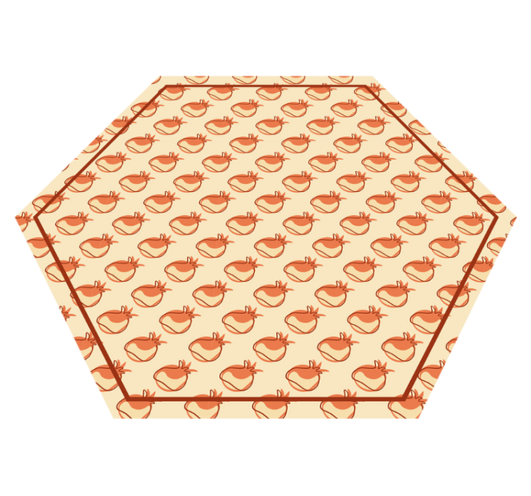 žavingi paukščių raštai kilimas virtuvei - „Tenstickers“