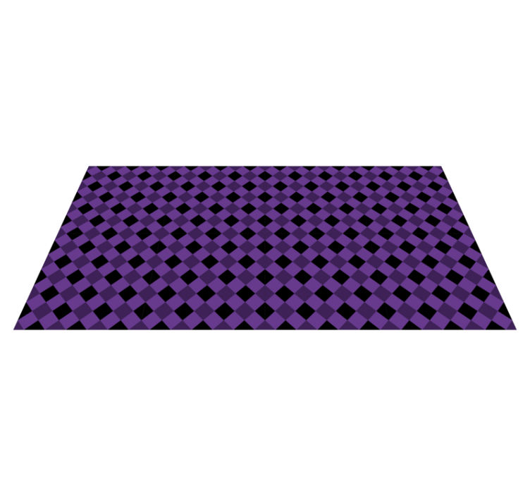 Geometriniai kilimas violetiniu languotu raštu - „Tenstickers“