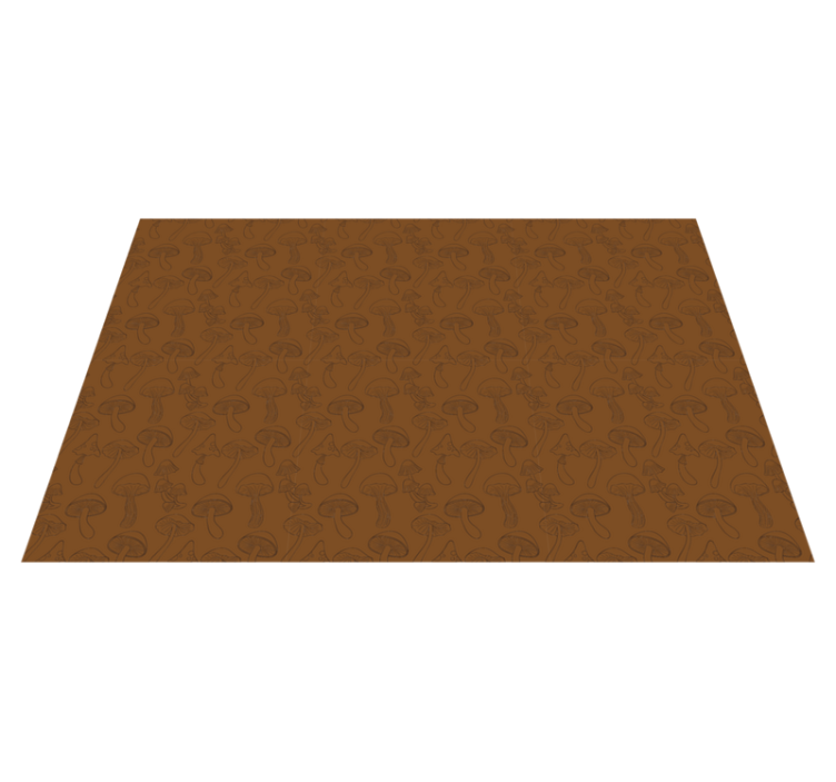 Grybų raštas gamtos vinilinis kilimas - „Tenstickers“