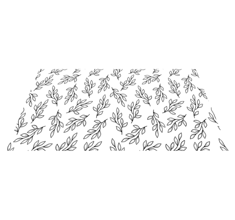 Lapinės šakos raštas gamtos vinilinis kilimas - „Tenstickers“
