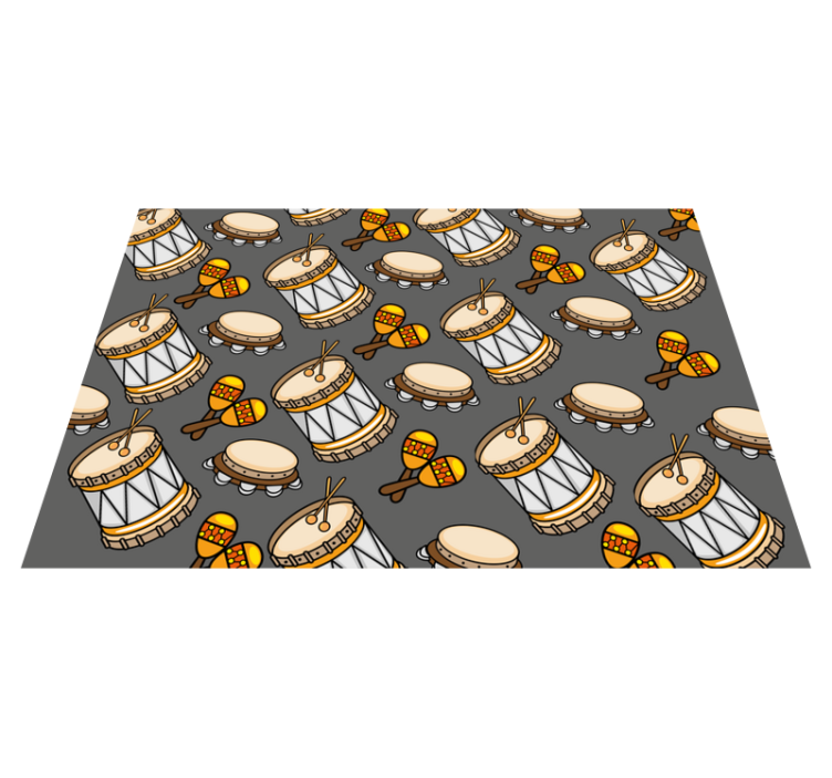 Vinilinis kilimėlis muzikos instrumentų kolekcija - „Tenstickers“